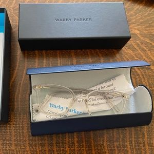 Warby Parker Dahl in Crystal